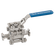 1 TRI-CLAMP S/S 3PC D/MNT B/V LEVER
