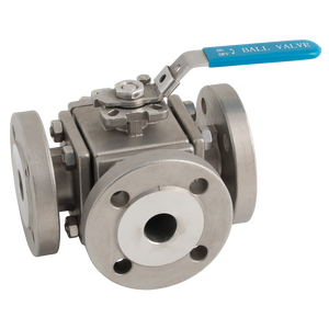 PN16 FLANGE D/MNT SS 3W L-PRT FBBV