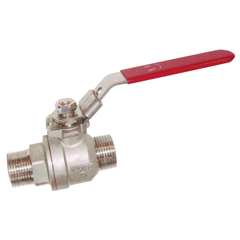 1 BSP 2 Piece Stainless Steel Lockable