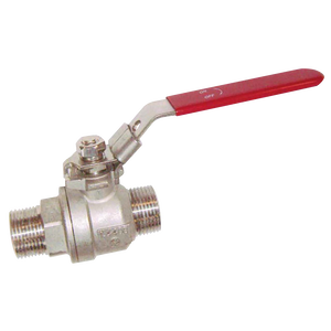 1 BSP 2 Piece Stainless Steel Lockable