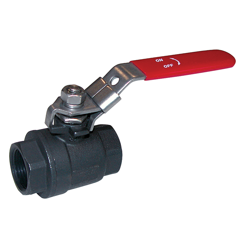 2.1/2 BSP CARBON STEEL 2 PIECE BALL VAL