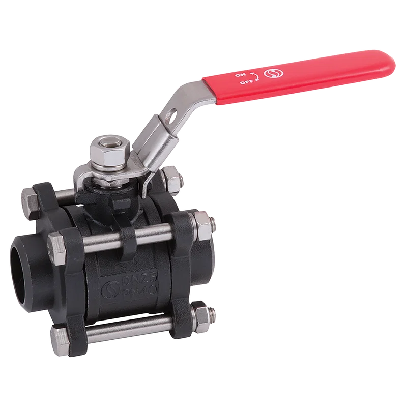 1 BW 3 PIECE FULL BORE BALL VALVE