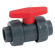 1/2DU PVC-U FB PTFE/EPDM IMP B/V LVR