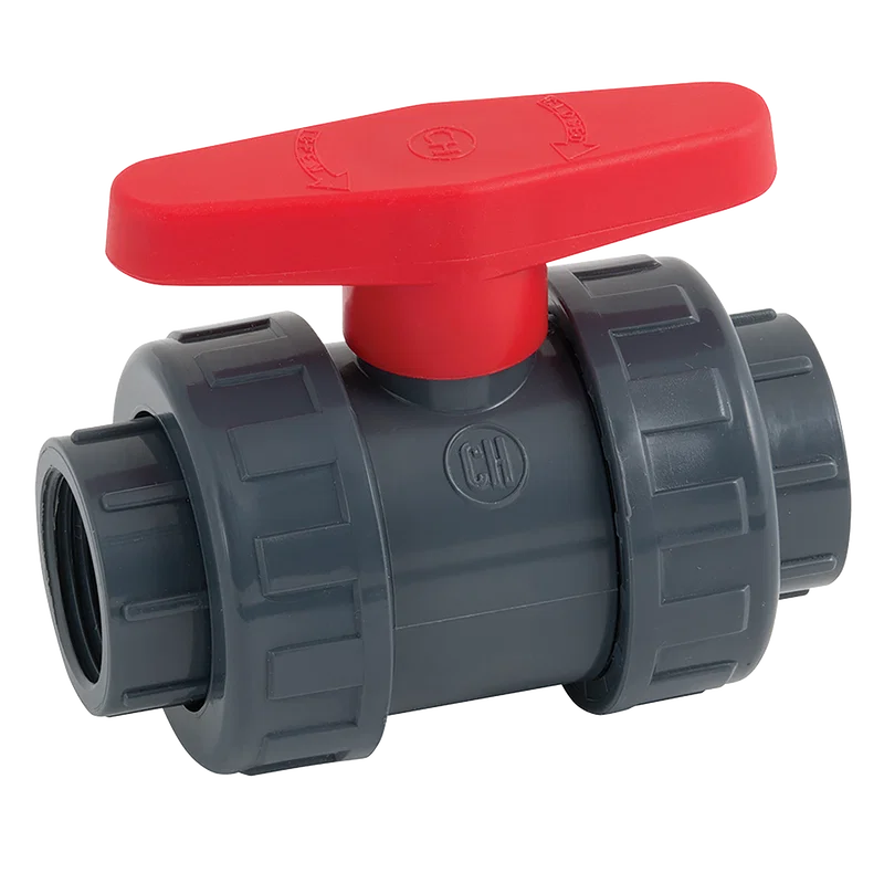 2 BSP PVC/EPDM D/U BALL VLV