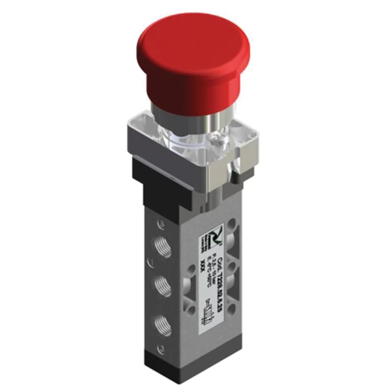 TECHNO VLVE-PALM PUSHBUTTON 2POSITION