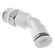 MALE 45 ELBOW 4MM X 1/8-WHITE