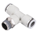 MALE STUD TEE 8MM X 3/8-WHITE