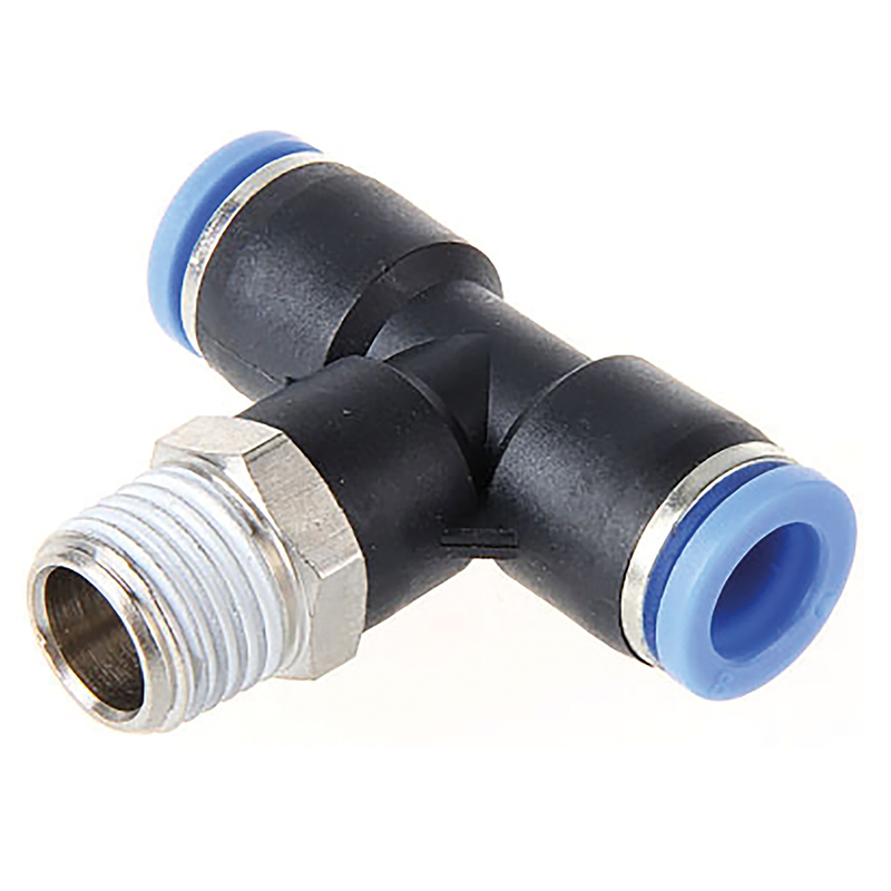 STUD TEE 1/4 X 1/4 BSPT