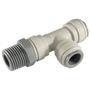 SWLRUN TEE BSPT TUBE O/D 5/16 BSPT M 1/8