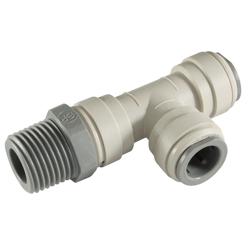 SWLRUN TEE BSPT TUBE O/D 5/16 BSPT M 1/8