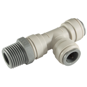 SWLRUN TEE BSPT TUBE O/D 5/16 BSPT M 1/8