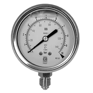 GLYCERINE GAUGES 63MM 1/4 BTM