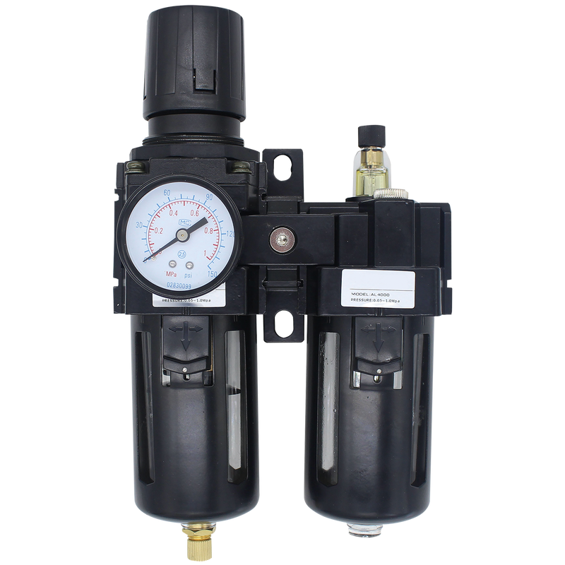 AW4 F/REG/LUBE SET C/WGAUGE 1/2 A/D