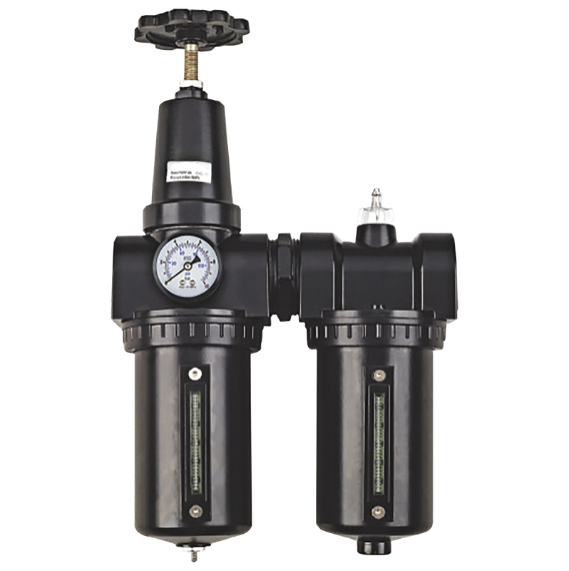 FILTER REG + LUBE C/W AUTODRAIN
