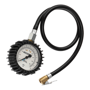 TYRE GAUGE EUROPEAN SGL CLIP ON