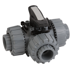 2 ABS TKD L PORT BALL VALVE FPM