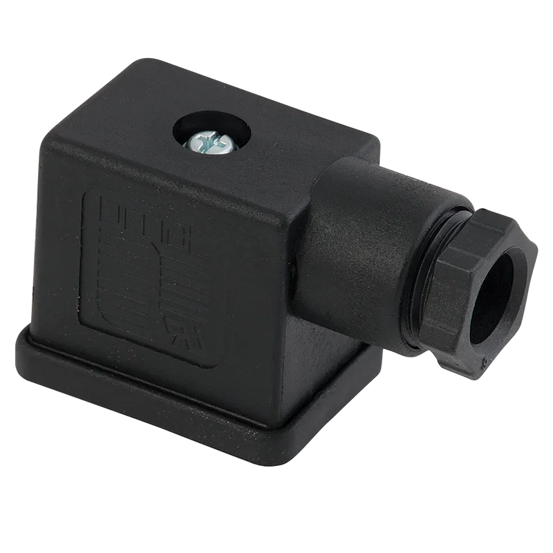 S/CONNECTOR TYP3/B PG9 BLK 2 POLES EARTH