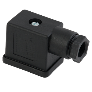 S/CONNECTOR TYP3/B PG9 BLK 2 POLES EARTH