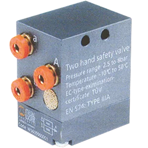 TWO HAND SAFETY VALVE