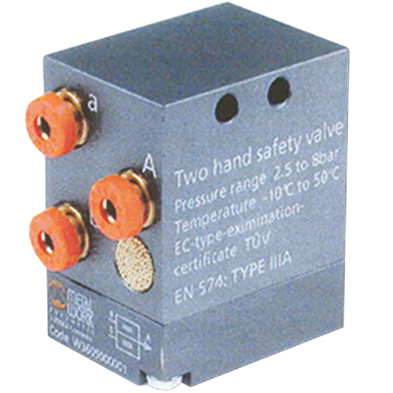 TWO HAND SAFETY VALVE