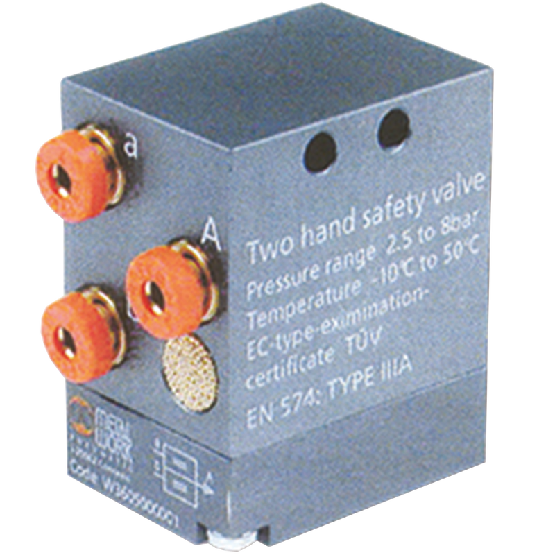 TWO HAND SAFETY VALVE