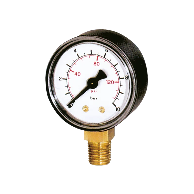 PRESSURE GAUGE 50MM DIA.0-2.0BAR 1/8
