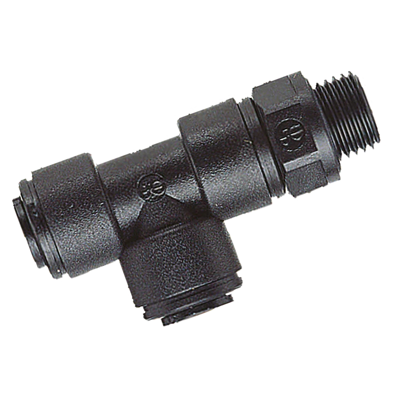 12MM X 1/2 SWIVEL MALE RUN TEE