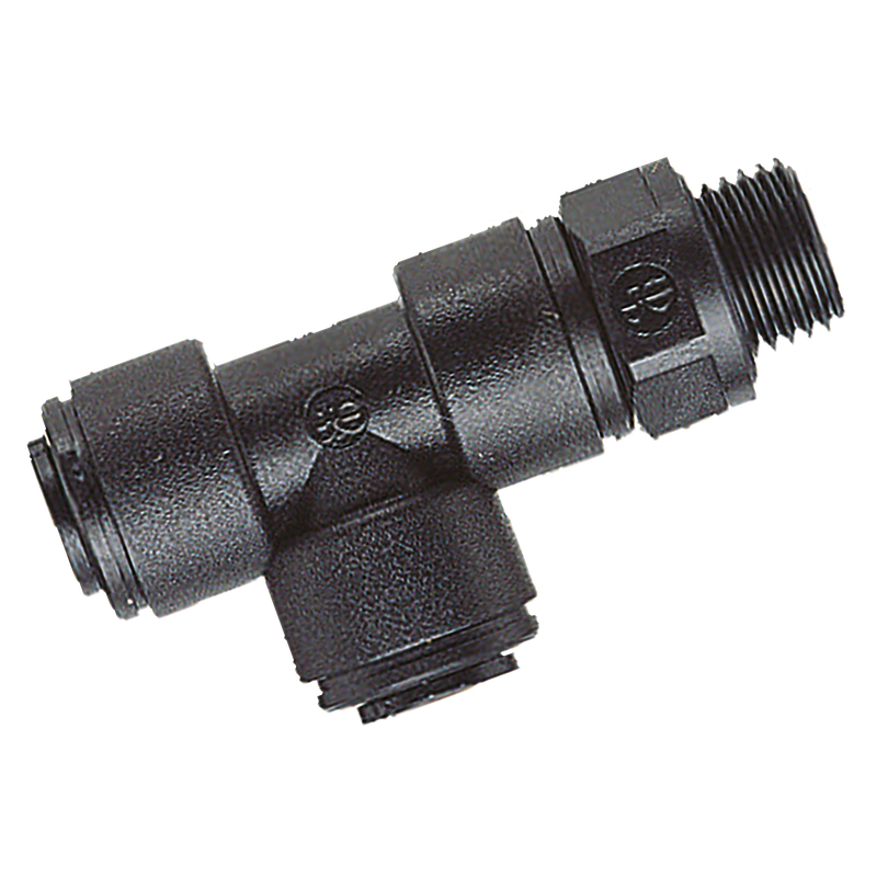 12MM X 1/2 SWIVEL MALE RUN TEE