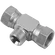 8505-04 1/4 BSPP SWIV F/F/M FIXED TEE 60