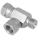 1/8 BSPP M/F/F SWIV BRANCH TEE 60 CONE