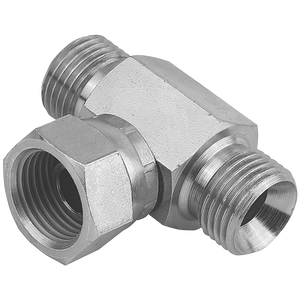 BSPP M/M/F SWIV TEE 60 CONE