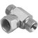 1/8 BSPP M/M/F SWIV BRANCH TEE 60 CONE