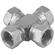 8557-02 1/8 BSPP SWIVEL FEMALE CROSS 60