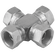 1/8 BSPP SWIVEL FEMALE CROSS 60 CONE