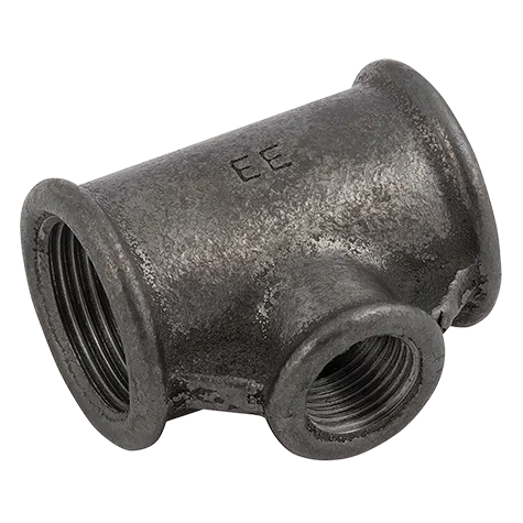 1.1/2X1X1.1/2BSP UNEQ.TEE90 BLACK