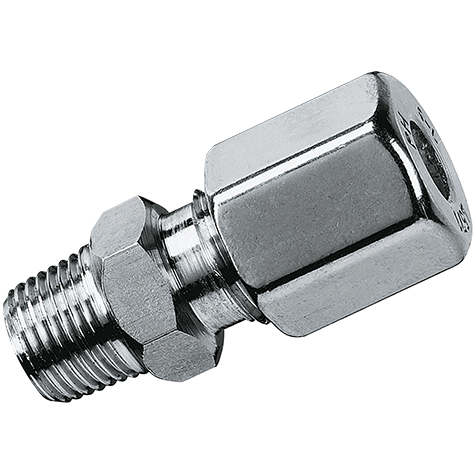 12MM OD X 1/2 NPT MALE STUD ST/ST (L)