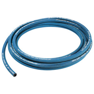 1/4 BLUE JETWASH HOSE - 1 WIRE  1MTR