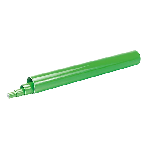 50MM X 5.8MTR GREEN COATED ALUMINIUM PIP