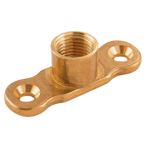 BSPP FEMALE BACK PLATE BRASS