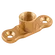 1/4  BSPP FEMALE BACK PLATE BRASS