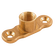 1/4  BSPP FEMALE BACK PLATE BRASS