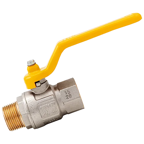 BSP M X F GAS F/FLOW B/VALVE LEVER