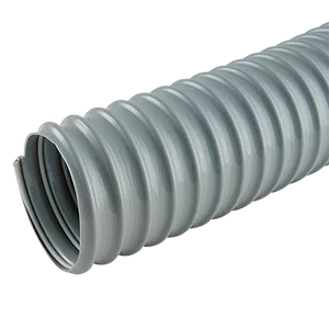 X 10M GREY MED. DUTY PVC DUCTING
