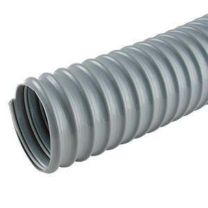X 10M GREY MED. DUTY PVC DUCTING