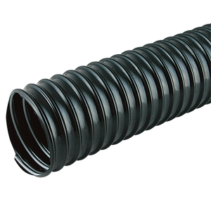 X 10M BLACK LIGHT DUTY PVC DUCTING