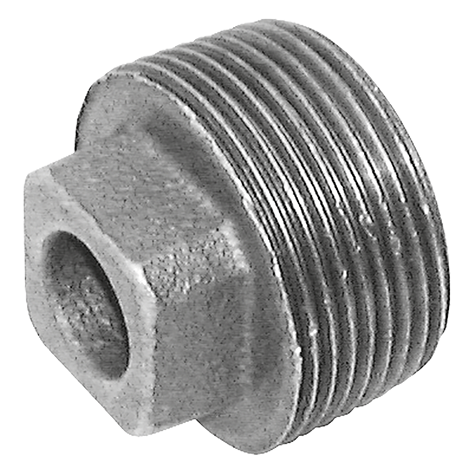 1/4 BSPT MALE SOLID PLUG FIG148 GALV