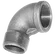 3/8      BSPT M/FEM ELBOW FIG152 GALV
