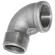3/8      BSPT M/FEM ELBOW FIG152 GALV