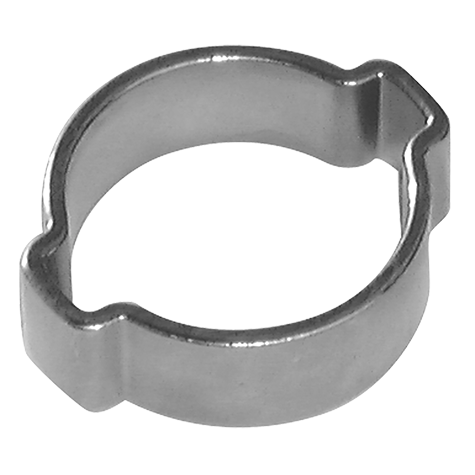 O CLIP M/STEEL PLATED TWO EAR