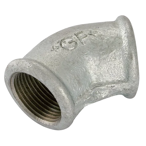 2.1/2BSP FEM EQUAL 45 ELBOW GALV GF120G